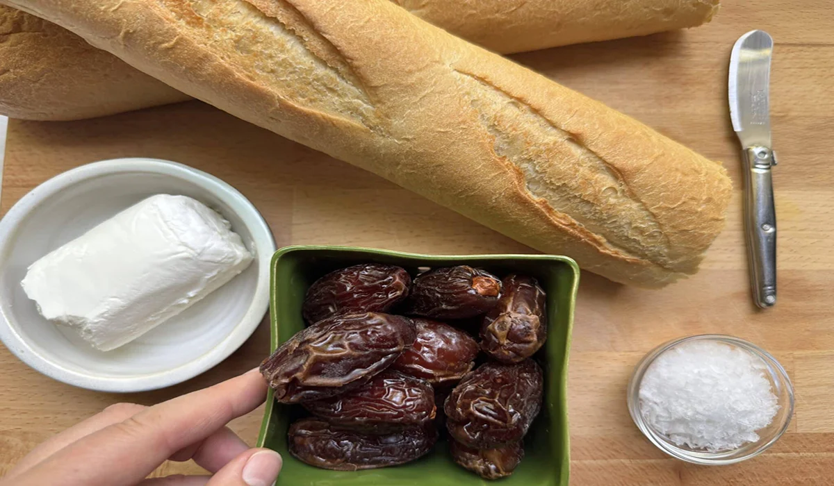 خواص نان و پنیر و خرما